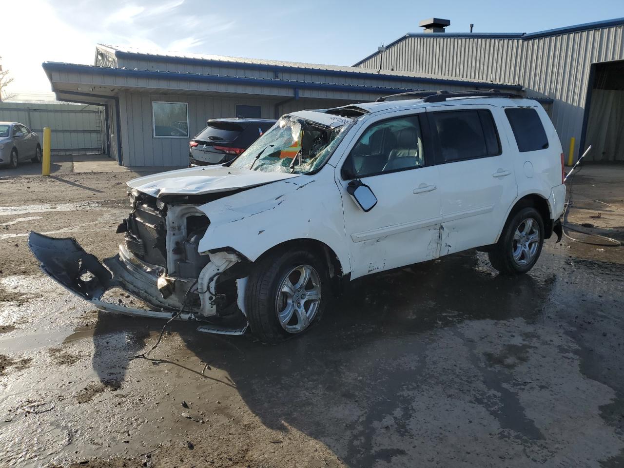 2012 Honda Pilot VIN 5FNYF4H56CB059102 - Copart auction photo