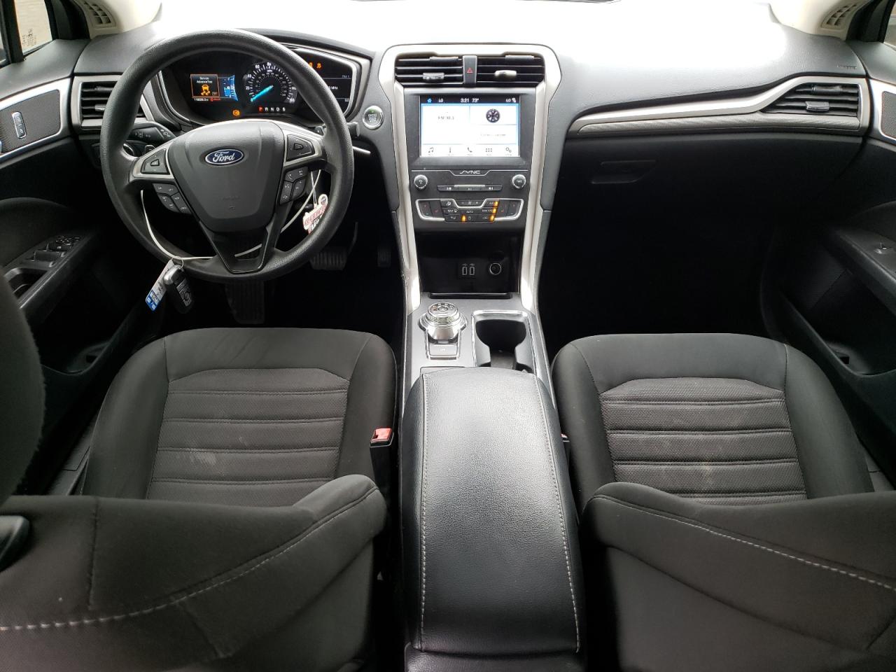 2019 Ford Fusion VIN 3FA6P0T97KR253325 Copart auction photo, rear end damage thumbnail 8