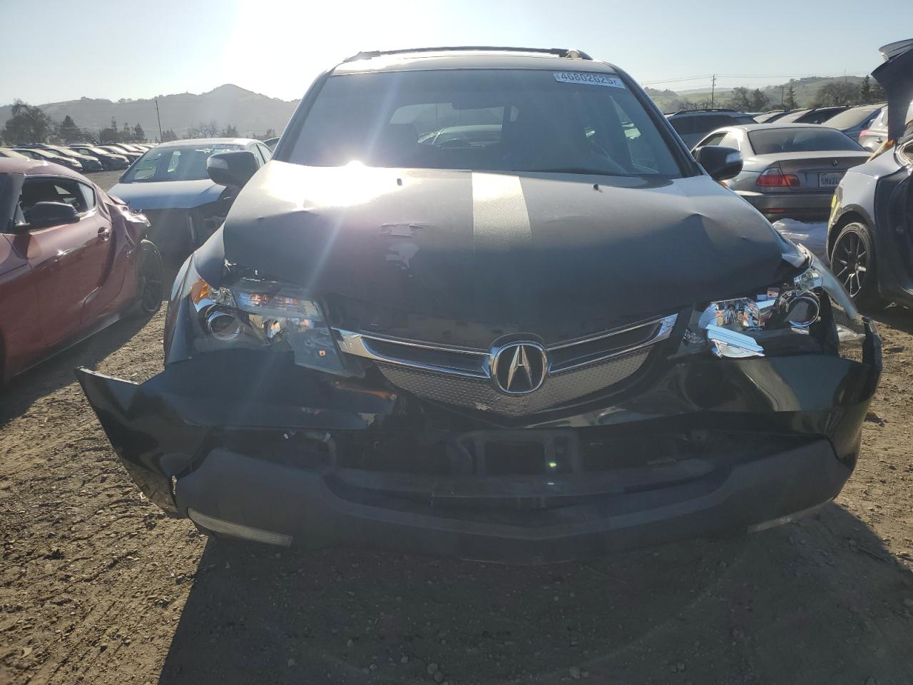 2007 Acura MDX VIN 2HNYD28427H505287 Copart auction photo, front end damage thumbnail 5