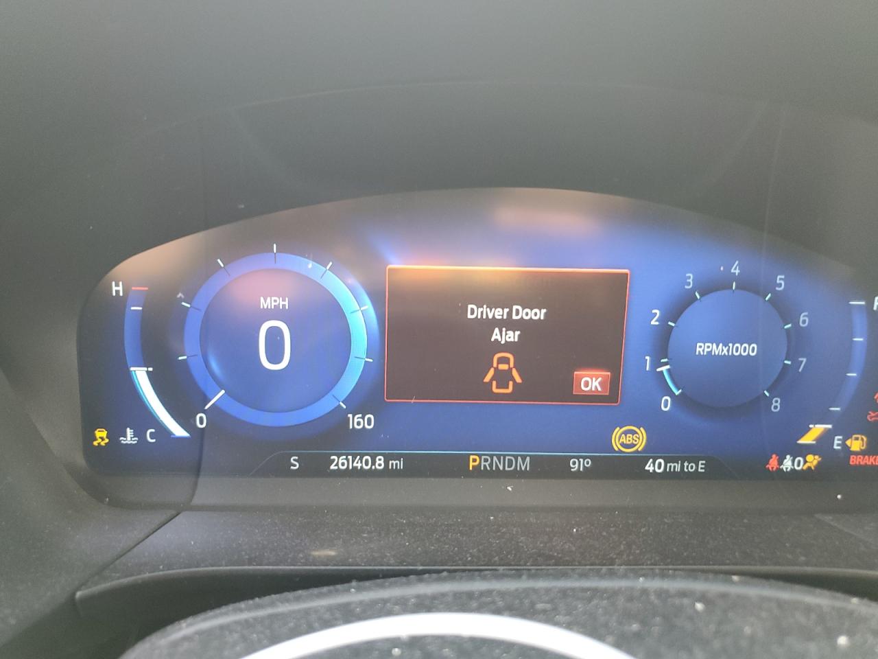 2020 Ford Escape VIN 1FMCU9J97LUA57890 Copart auction photo, hail damage thumbnail 9