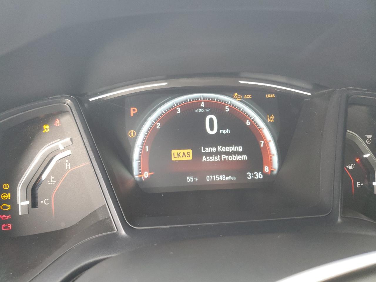 2019 Honda Civic VIN SHHFK7H49KU409508 Copart auction photo, front end damage thumbnail 9