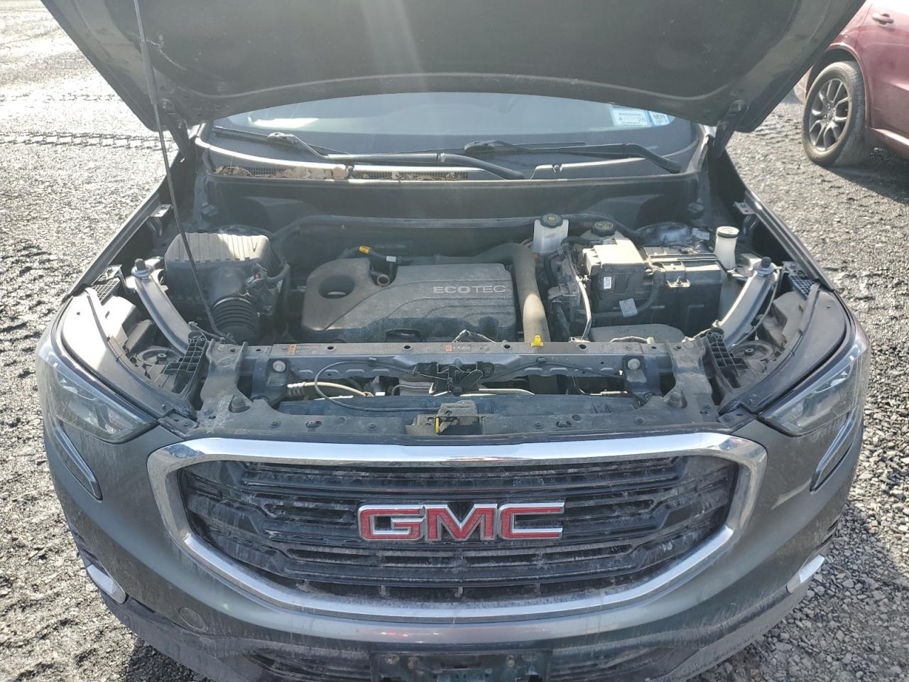 2020 GMC Terrain VIN 3GKALTEV1LL117552 Copart auction photo, side / mechanical damage thumbnail 12
