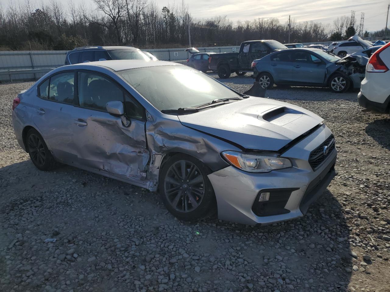 2019 Subaru WRX VIN JF1VA1A68K9823923 Copart auction photo, all over damage thumbnail 4