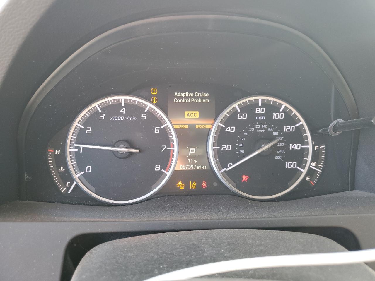 2016 Acura RDX VIN 5J8TB3H79GL004343 Copart auction photo, front end damage thumbnail 9