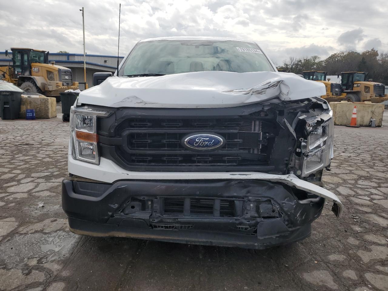 2022 Ford F-150 VIN 1FTFW1CD1NFB82017 Copart auction photo, front end damage thumbnail 5