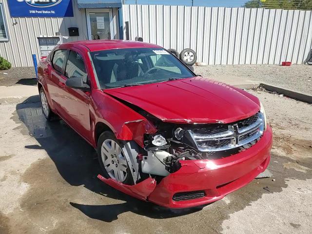 2014 Dodge Avenger VIN 1C3CDZAB6EN173283 Copart auction photo, front end damage thumbnail 13
