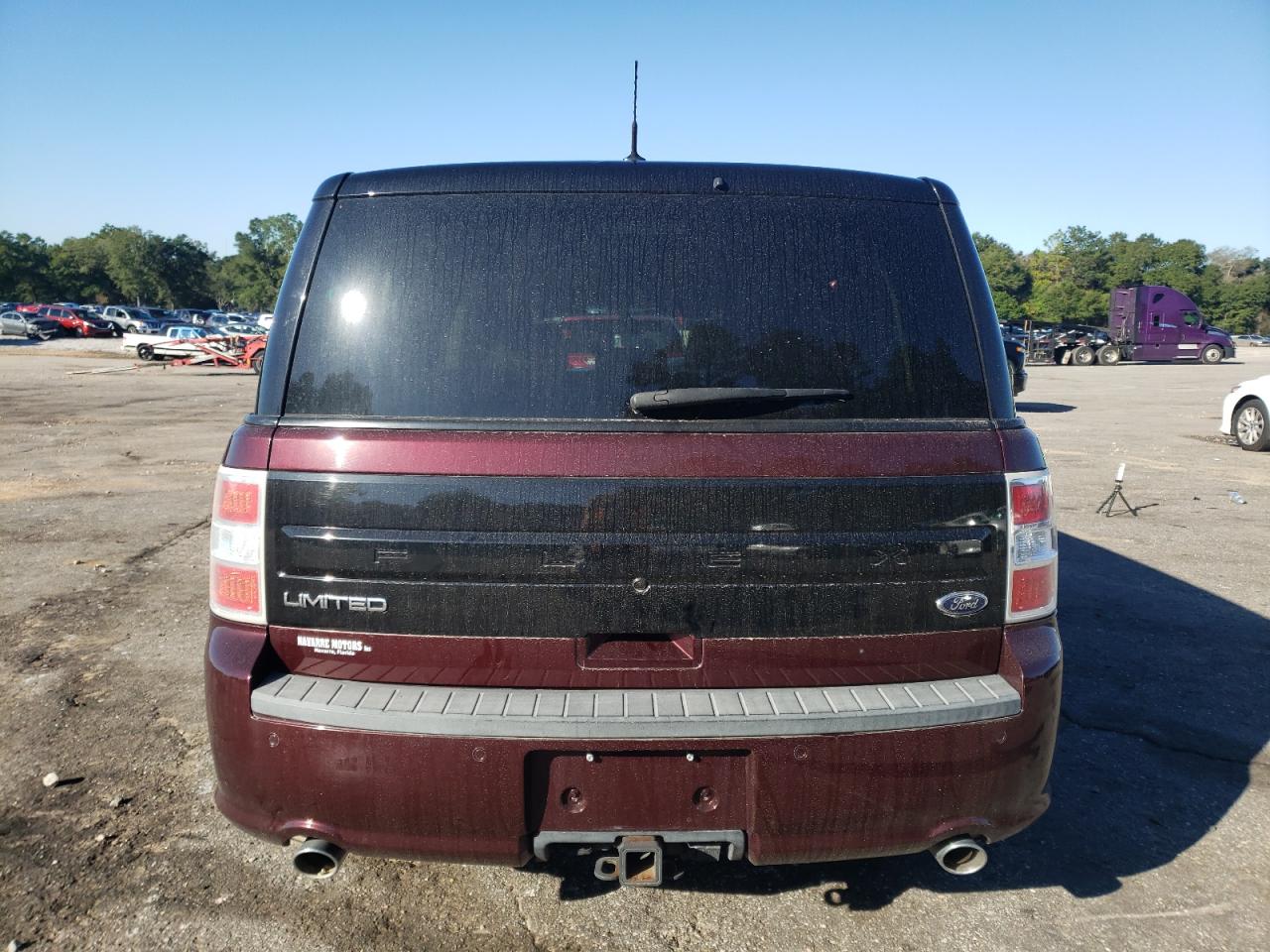 2018 Ford Flex VIN 2FMGK5D8XJBA02873 Copart auction photo, front end damage thumbnail 6