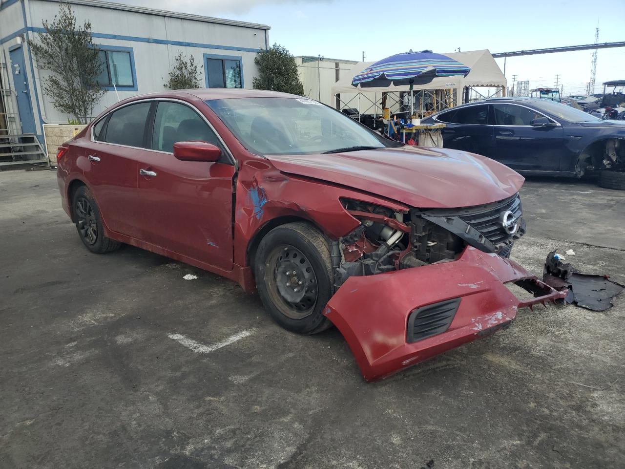 2016 Nissan Altima VIN 1N4AL3AP1GN375679 Copart auction photo, front end / undercarriage damage thumbnail 4