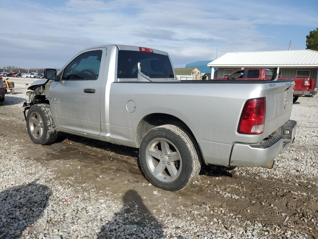 2014 RAM 1500 VIN 3C6JR7AT4EG189094 Copart auction photo, all over damage thumbnail 2
