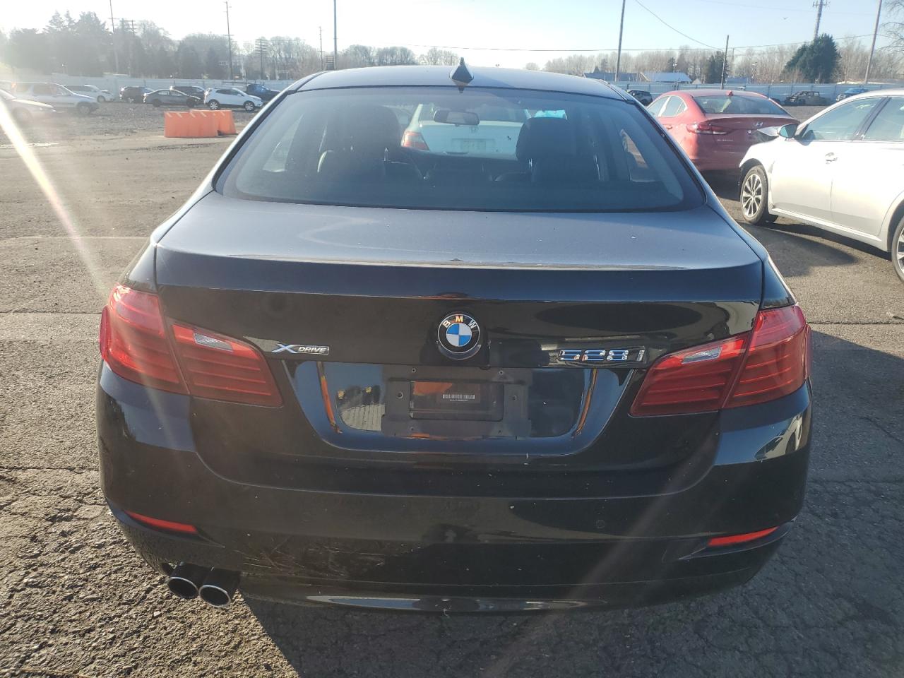 2015 BMW 5er VIN WBA5A7C58FD626851 Copart auction photo, side / undercarriage damage thumbnail 6