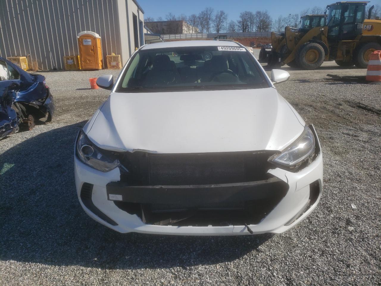 2018 Hyundai Elantra VIN 5NPD84LF0JH279147 Copart auction photo, front end / minor dent/scratches damage thumbnail 5