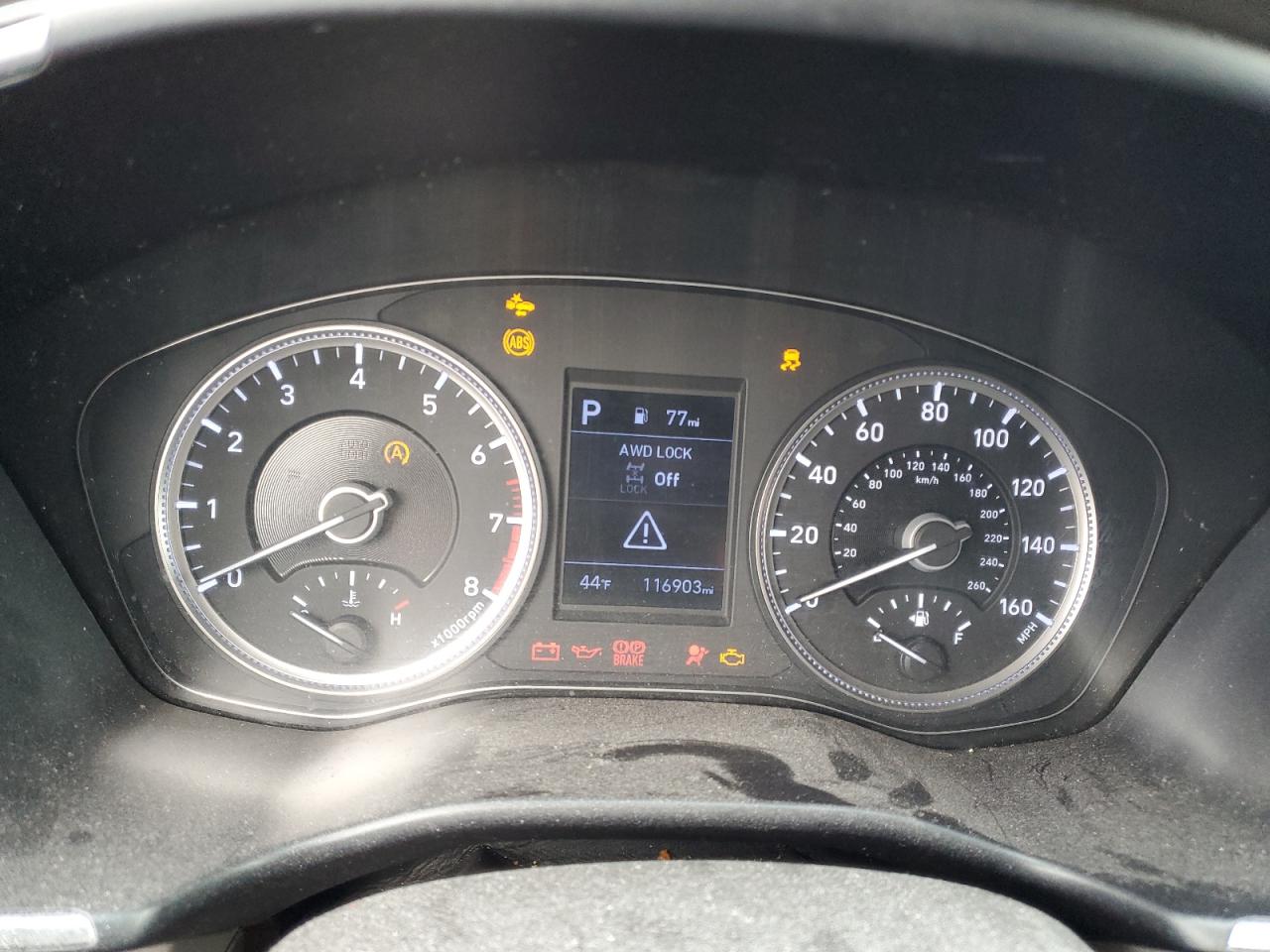 2019 Hyundai Santa Fe VIN 5NMS2CADXKH107839 Copart auction photo, all over damage thumbnail 9