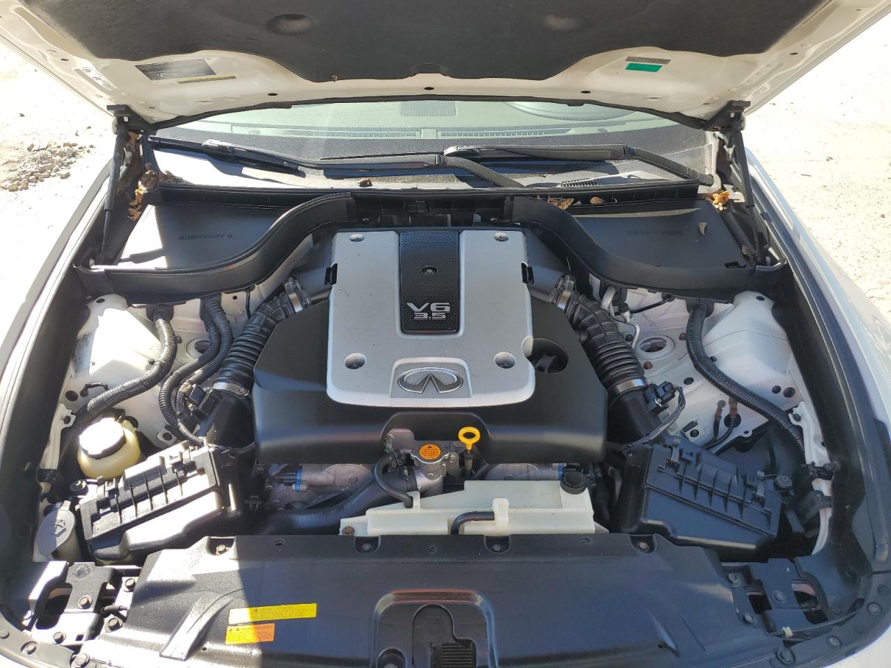 2008 Infiniti G VIN JNKBV61F98M263980 Copart auction photo, side damage thumbnail 12