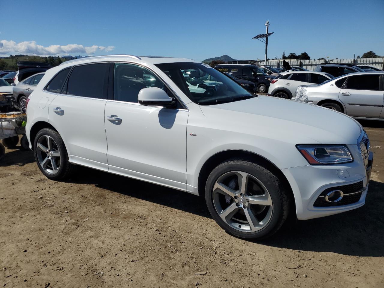 2017 Audi Q5 VIN WA1D7AFP1HA034276 Copart auction photo, side damage thumbnail 4