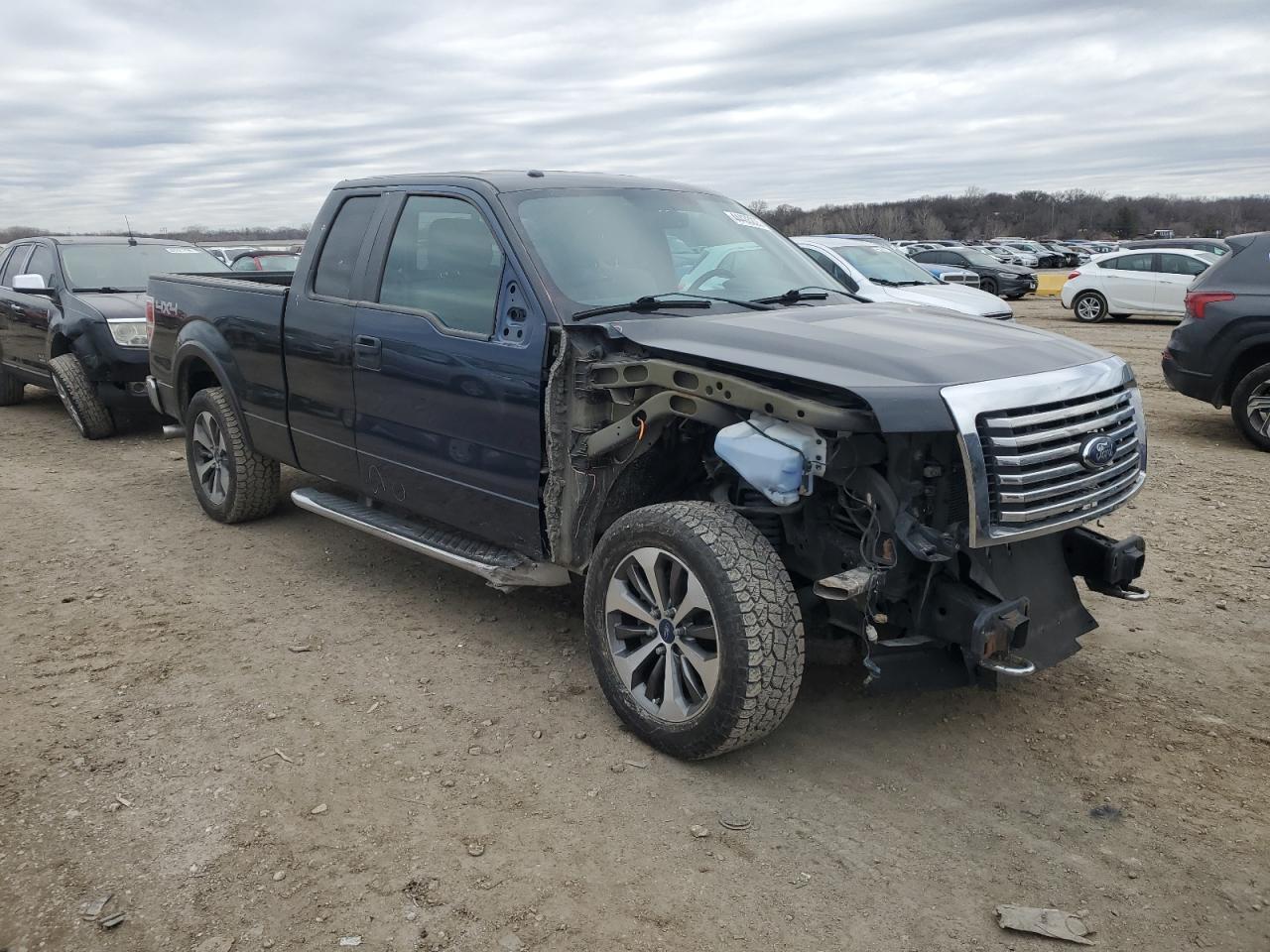 2013 Ford F-150 VIN 1FTFX1EF5DFA36892 Copart auction photo, front end damage thumbnail 4