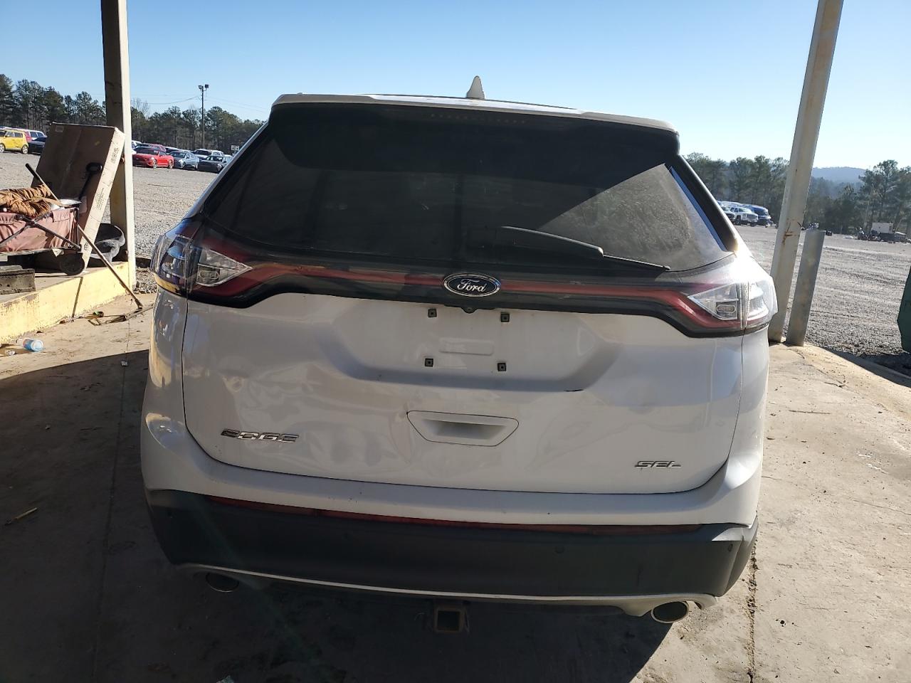2016 Ford Edge VIN 2FMPK3J85GBC04151 Copart auction photo, side damage thumbnail 6