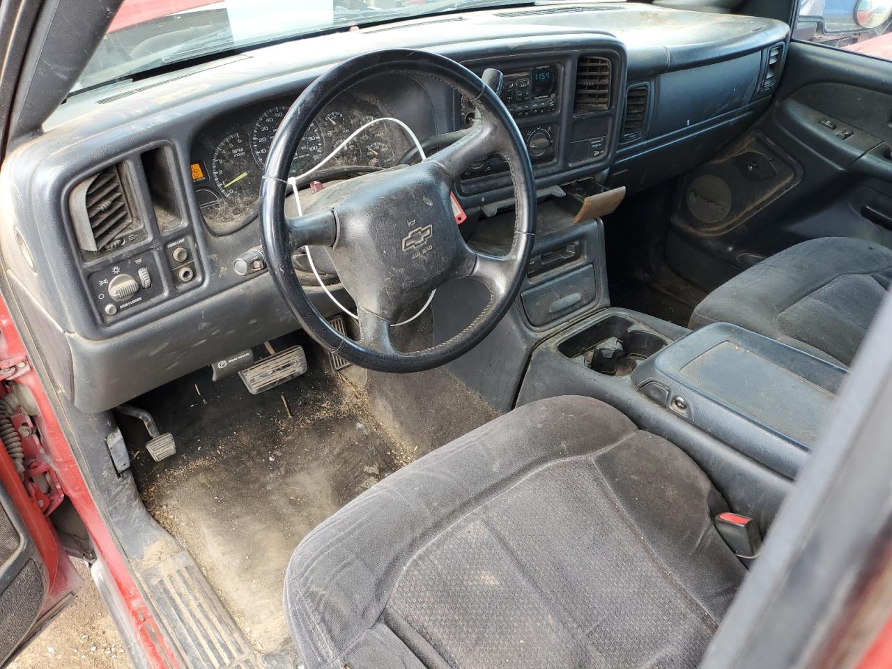 2001 Chevrolet Silverado VIN 2GCEC19T311258504 Copart auction photo, rear end damage thumbnail 8