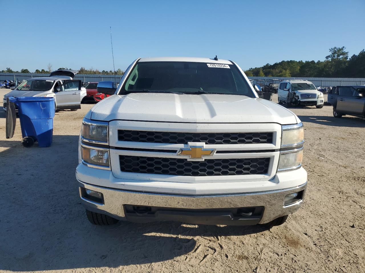 2014 Chevrolet Silverado VIN 1GCVKREC6EZ260641 Copart auction photo, side damage thumbnail 5