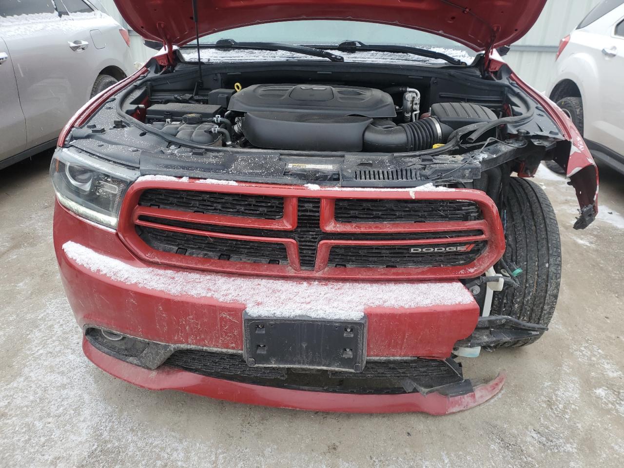 2018 Dodge Durango VIN 1C4RDJDGXJC408126 Copart auction photo, front end damage thumbnail 14