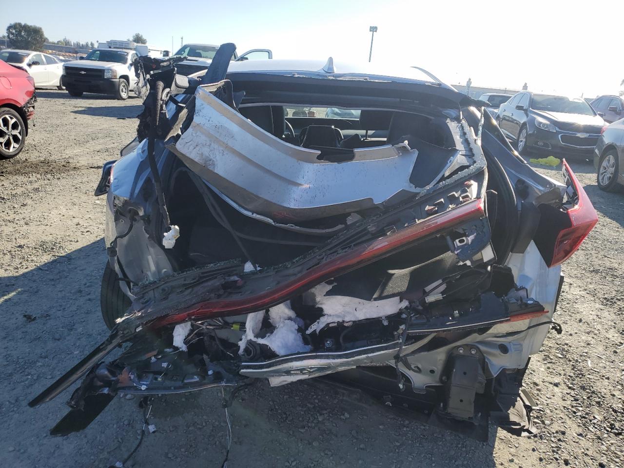 2018 Toyota Prius VIN JTDKARFP2J3073403 Copart auction photo, rear end / side damage thumbnail 6