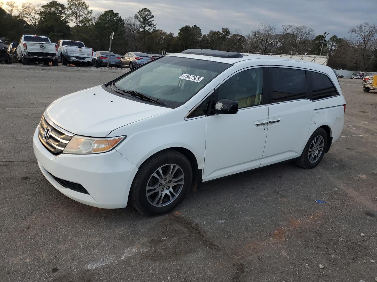 2012 Honda Odyssey VIN 5FNRL5H65CB077490