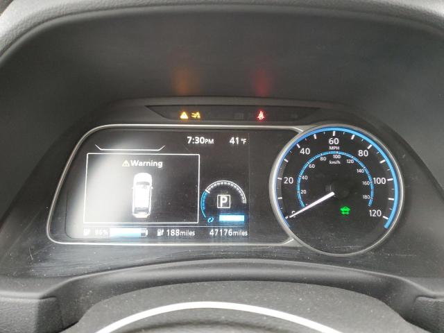 2021 Nissan Leaf VIN 1N4BZ1BV3MC553376 Copart auction photo, rear end damage thumbnail 9