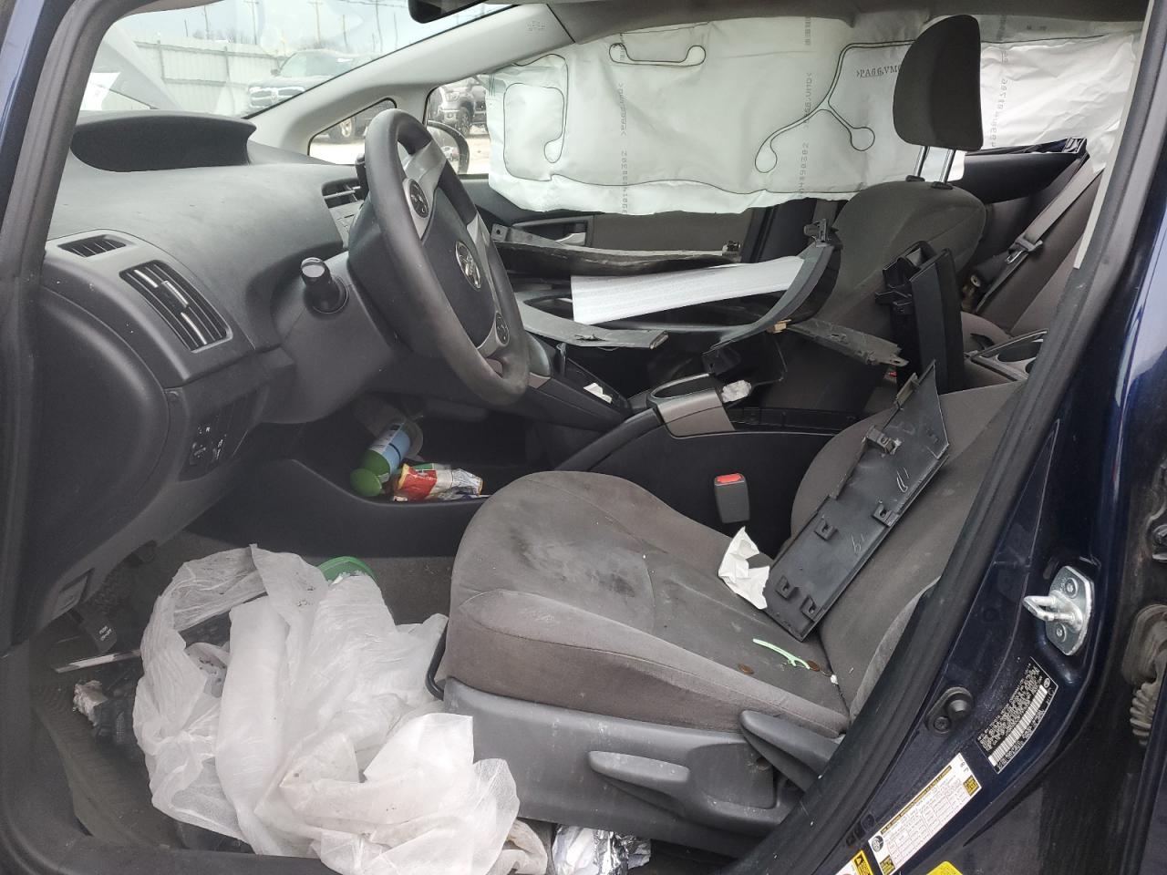 2015 Toyota Prius VIN JTDKN3DU3F1915338 Copart auction photo, all over / undercarriage damage thumbnail 7