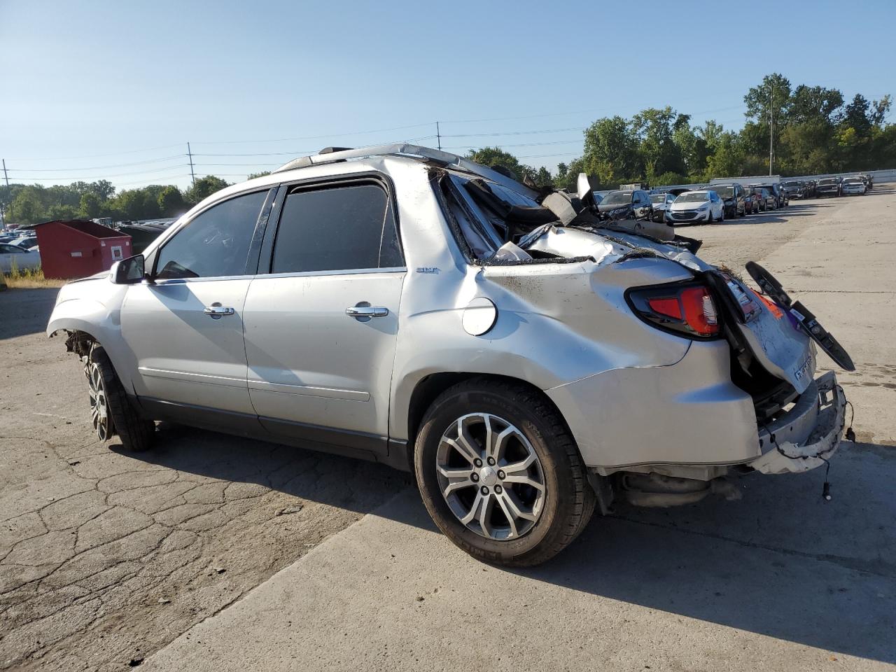 2014 GMC Acadia VIN 1GKKVRKD4EJ349750 Copart auction photo, all over damage thumbnail 2