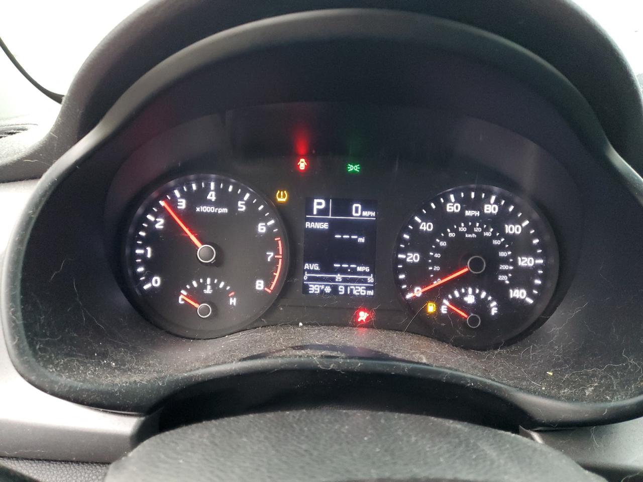 2018 KIA Rio VIN 3KPA24AB4JE050463 Copart auction photo, mechanical / vandalism damage thumbnail 9