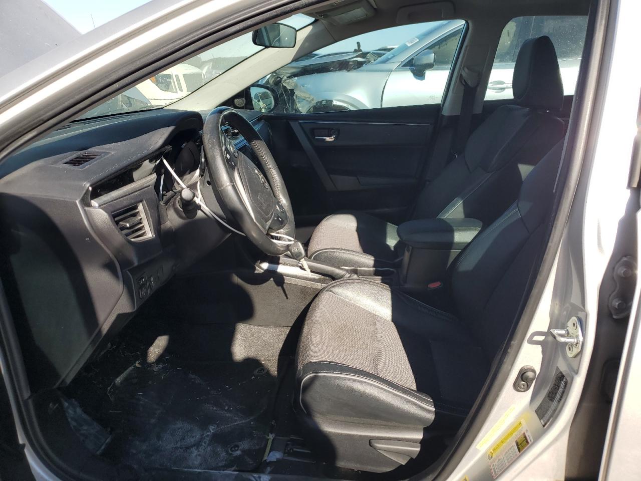 2015 Toyota Corolla VIN 5YFBURHE3FP341263 Copart auction photo, front end / minor dent/scratches damage thumbnail 7