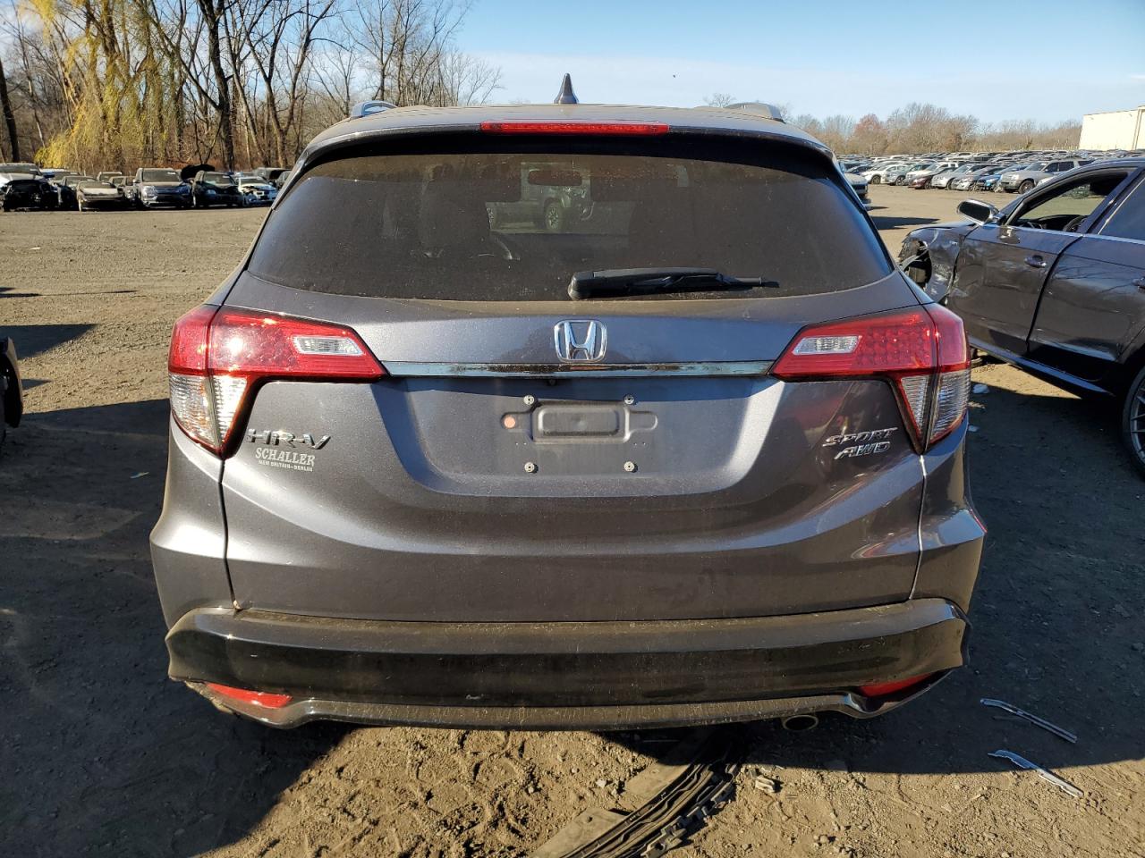 2021 Honda HR-V VIN 3CZRU6H14MM755113 Copart auction photo, side / front end damage thumbnail 6