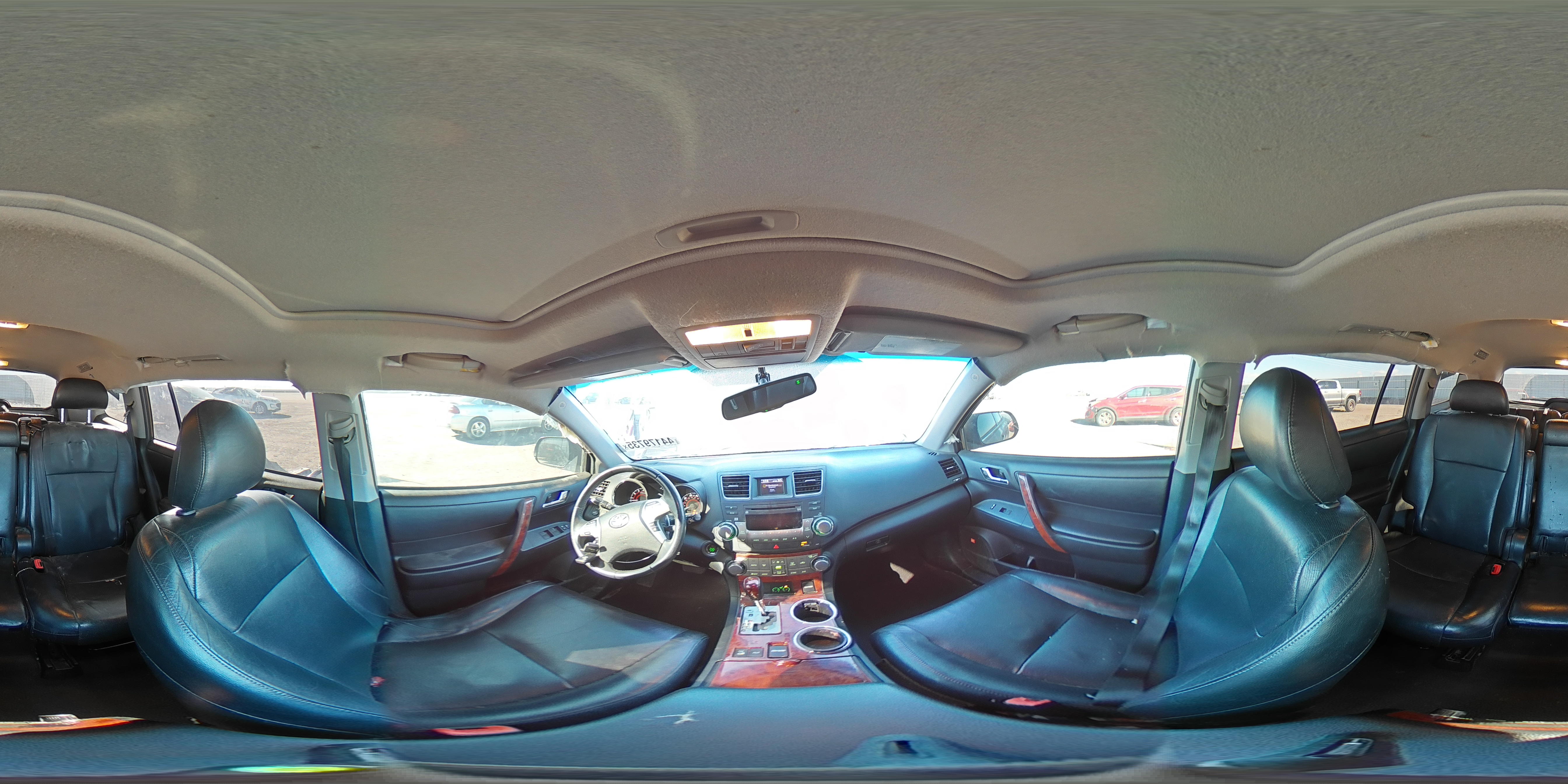 2012 Toyota Highlander VIN 5TDDK3EHXCS115993 Copart auction photo, front end / rear end damage thumbnail 14