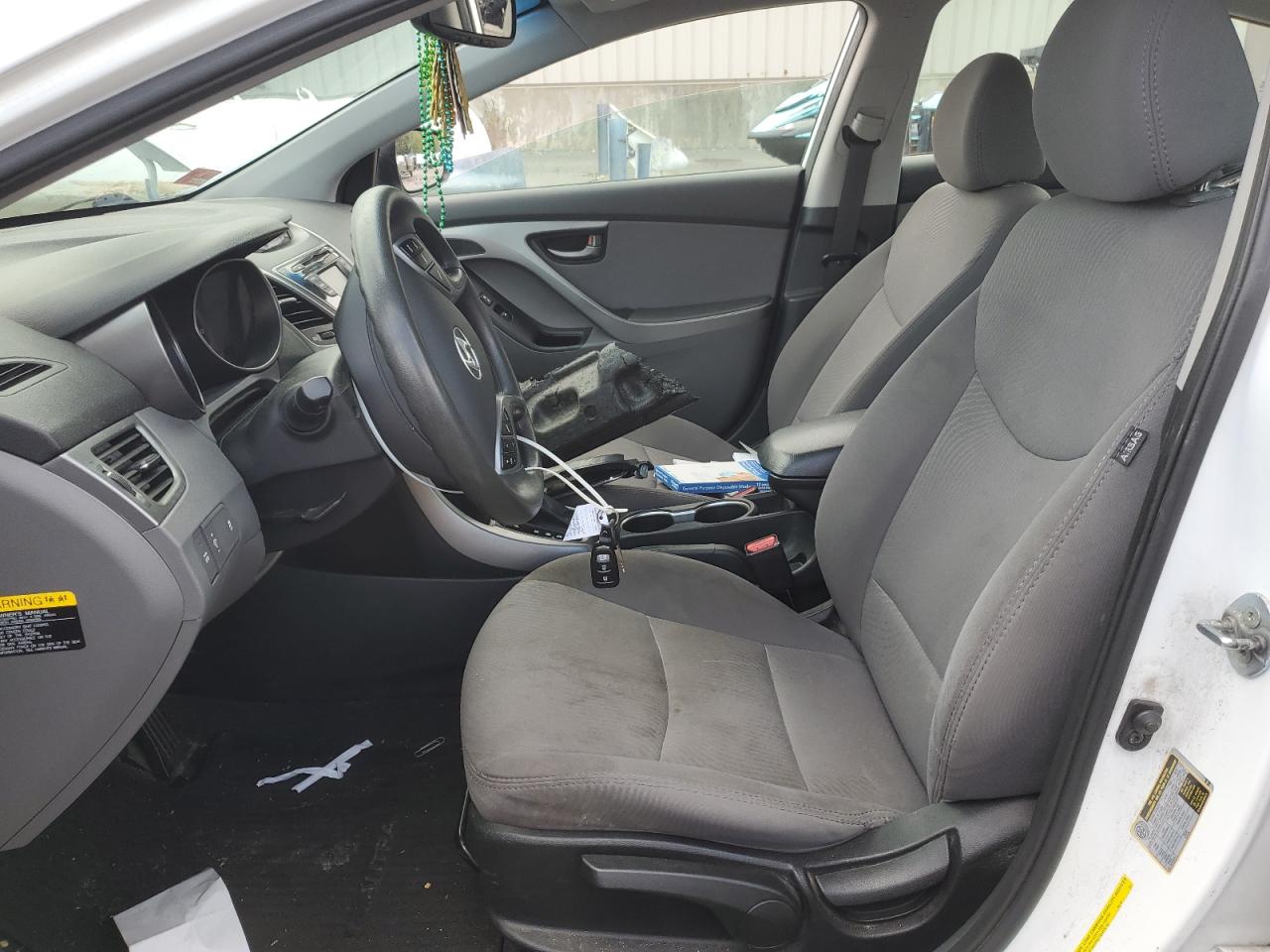 2016 Hyundai Elantra VIN 5NPDH4AE2GH713829 Copart auction photo, mechanical / front end damage thumbnail 7