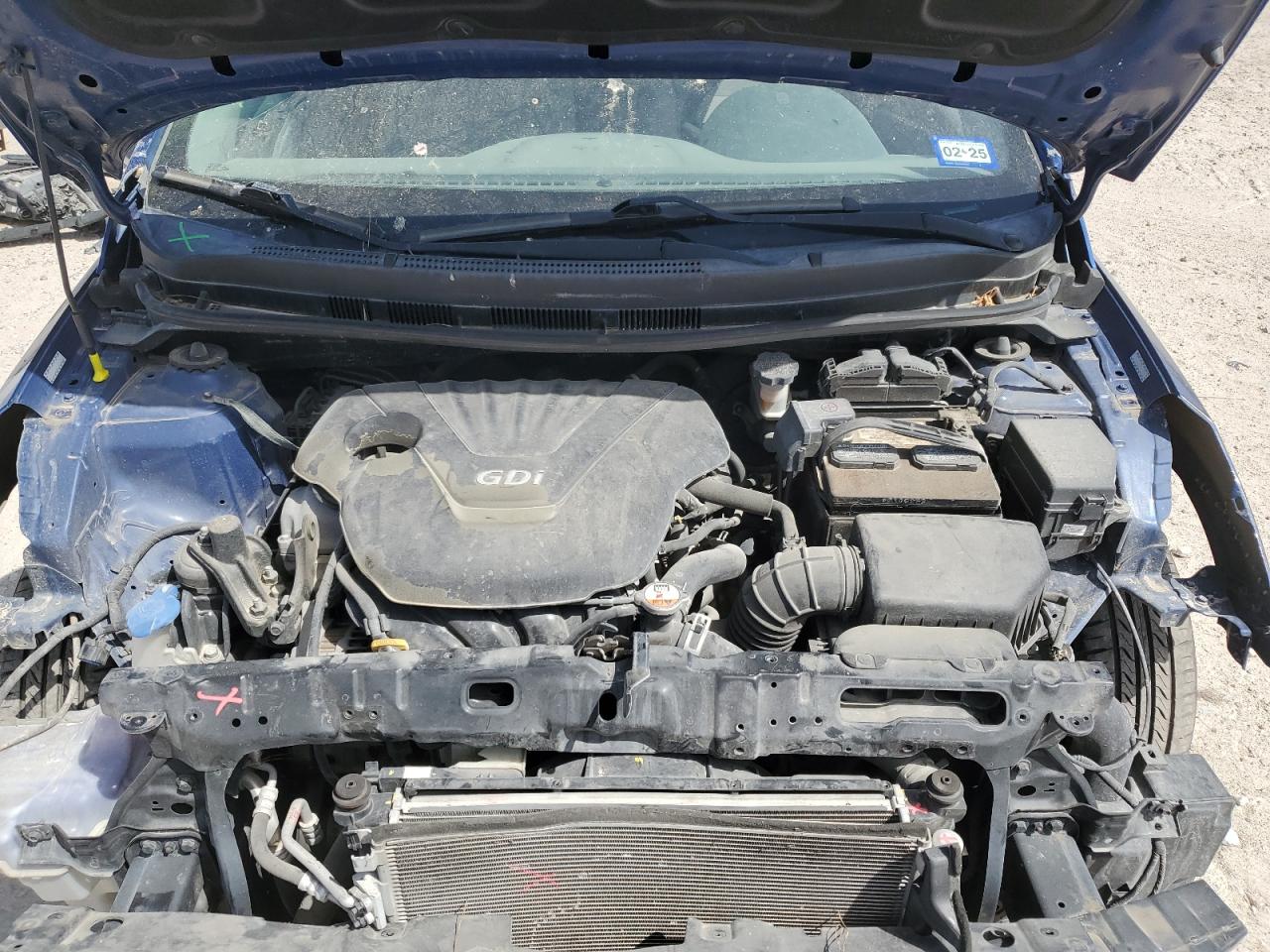 2016 Hyundai Accent VIN KMHCT4AE0GU082283 Copart auction photo, front end / side damage thumbnail 11
