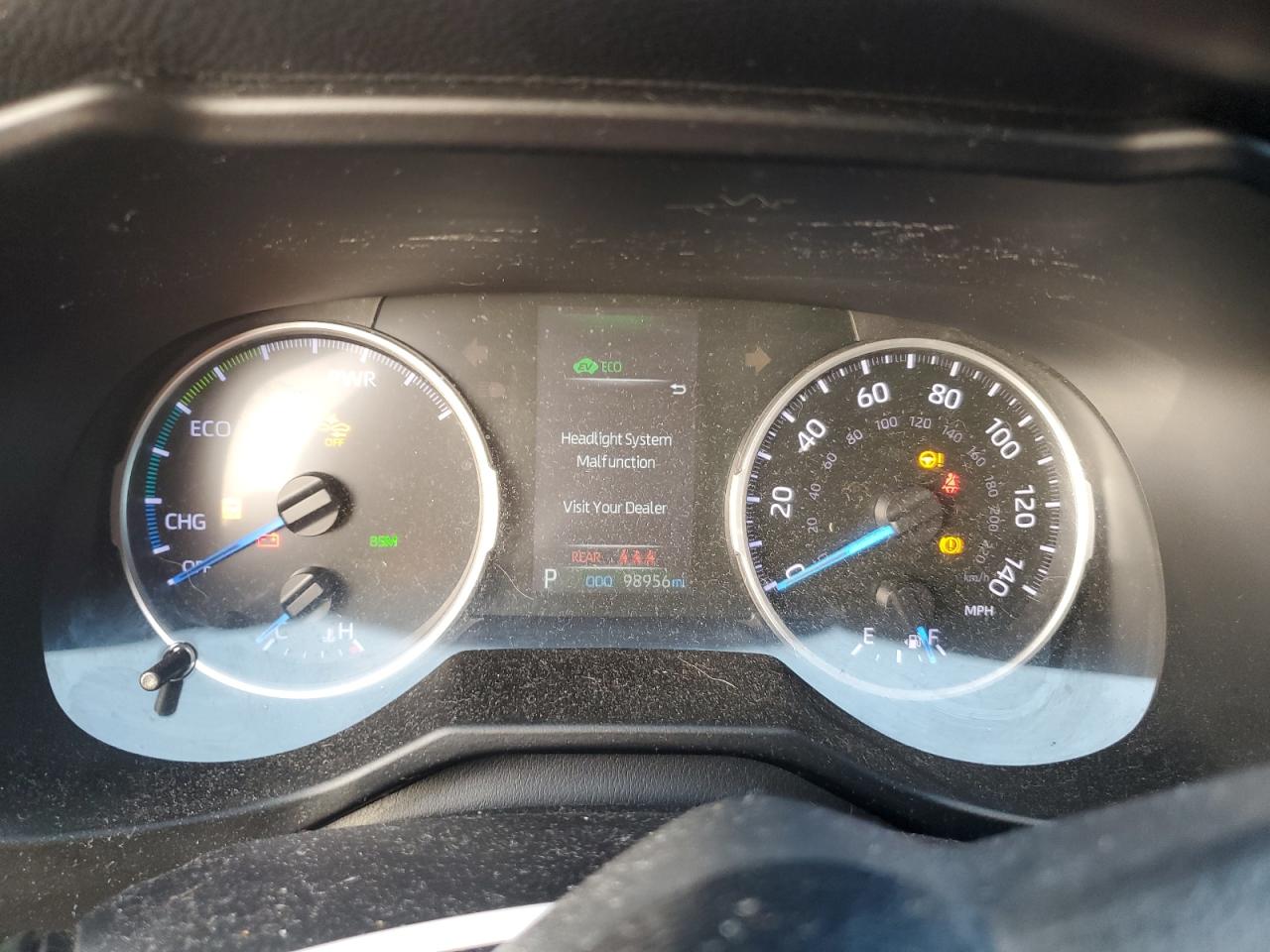 2020 Toyota RAV 4 VIN 2T3MWRFV7LW049767 Copart auction photo, front end damage thumbnail 9