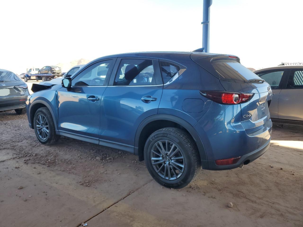 2020 Mazda CX-5 VIN JM3KFABM7L0730366 Copart auction photo, front end / side damage thumbnail 2