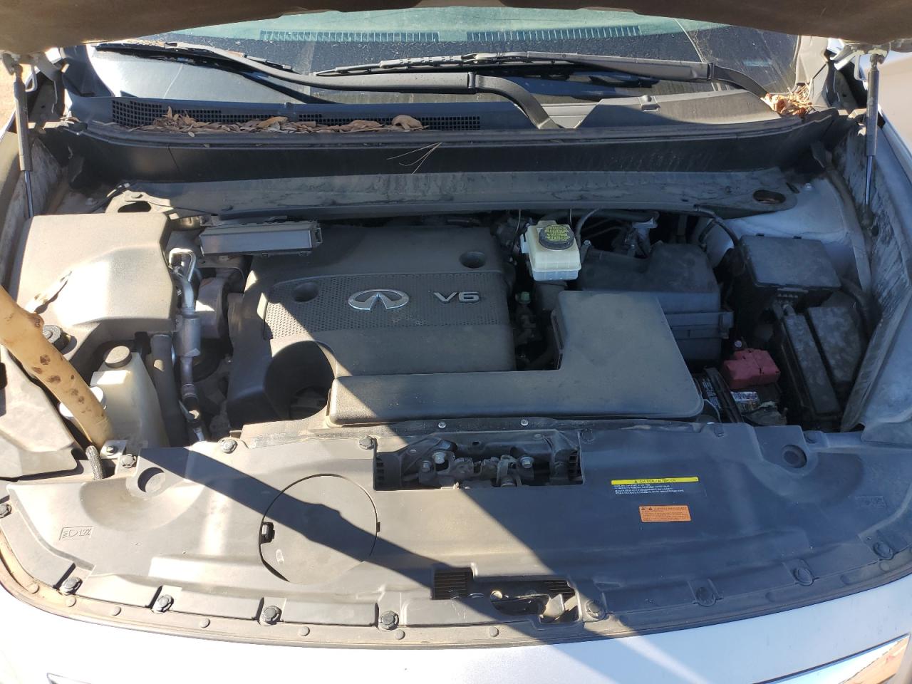 2015 Infiniti QX60 VIN 5N1AL0MM8FC540224 Copart auction photo, side / mechanical damage thumbnail 13