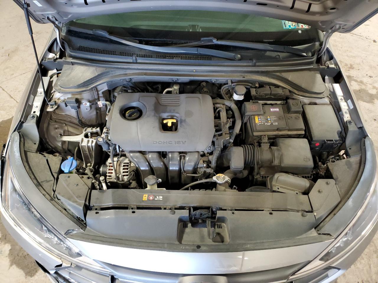 2020 Hyundai Elantra VIN KMHD74LF4LU942548 Copart auction photo, vandalism / front end damage thumbnail 11