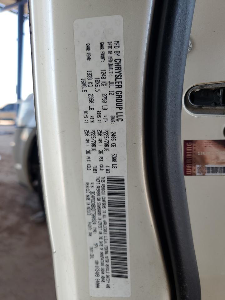 2013 Dodge Journey VIN 3C4PDCABXDT500924 Copart auction photo, rear end / front end damage thumbnail 15