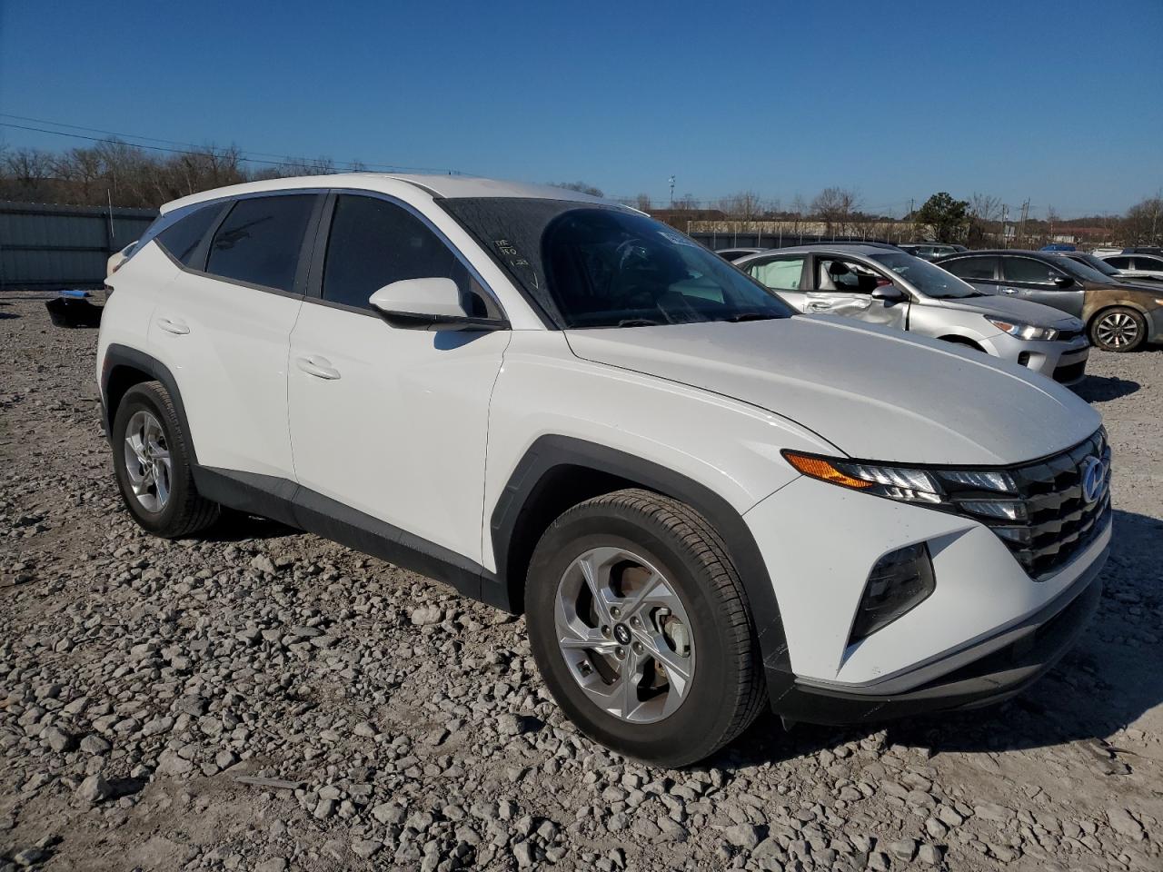 2022 Hyundai Tucson VIN 5NMJA3AE7NH018533 Copart auction photo, rear end damage thumbnail 4