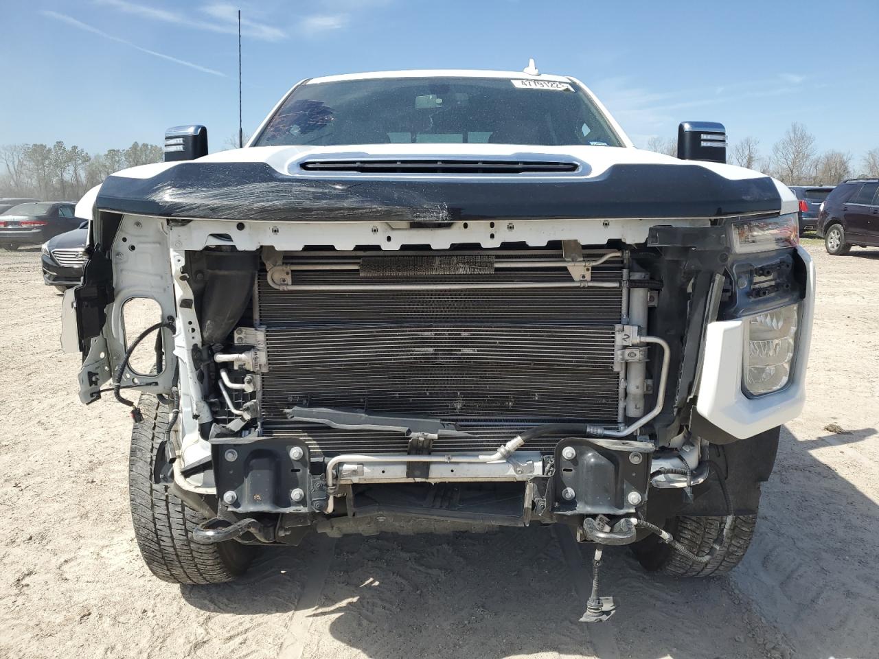 2021 Chevrolet Silverado VIN 1GC4YPEY6MF177625 Copart auction photo, front end / minor dent/scratches damage thumbnail 5
