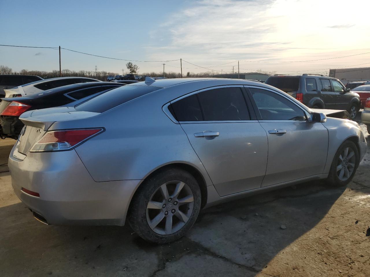 2012 Acura TL VIN 19UUA8F53CA033297 Copart auction photo, front end damage thumbnail 3