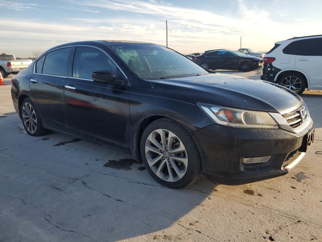 2013 Honda Accord VIN 1HGCR2F53DA223295 Copart auction photo, side damage thumbnail 4