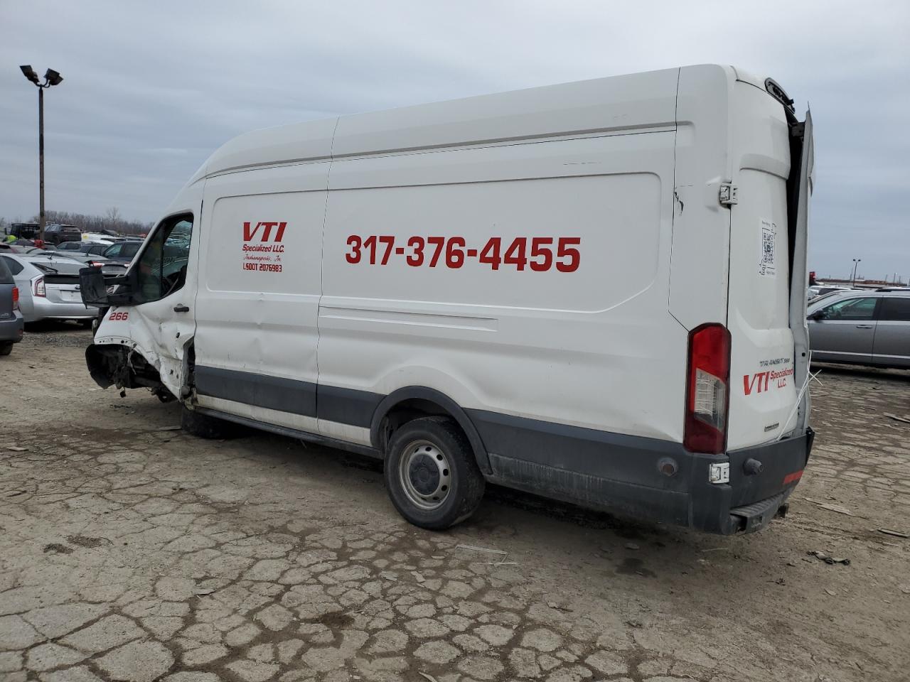 2018 Ford Transit VIN 1FTBW3XVXJKA34530 Copart auction photo, side / undercarriage damage thumbnail 2