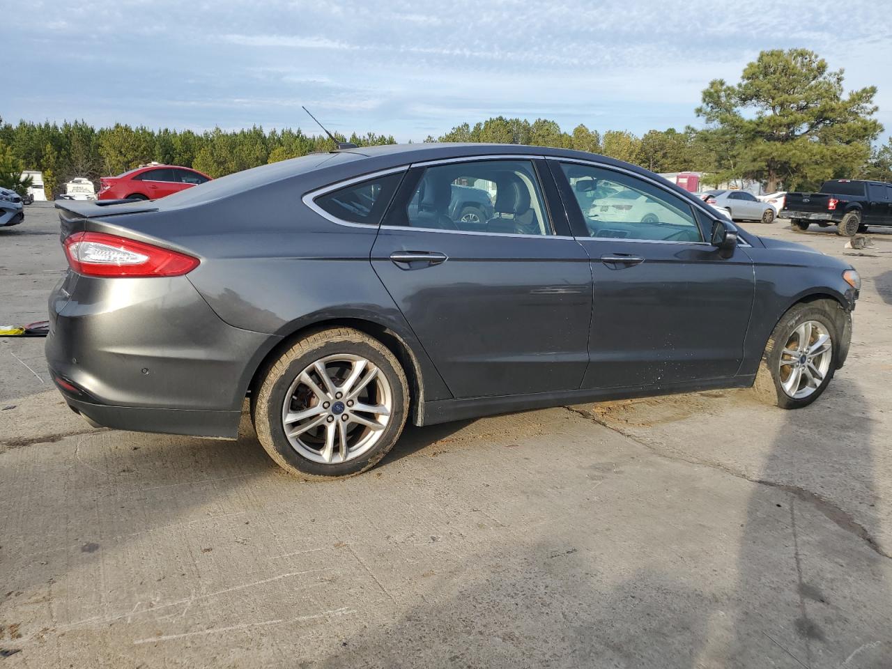 2016 Ford Fusion VIN 3FA6P0SU9GR401746 Copart auction photo, front end damage thumbnail 3