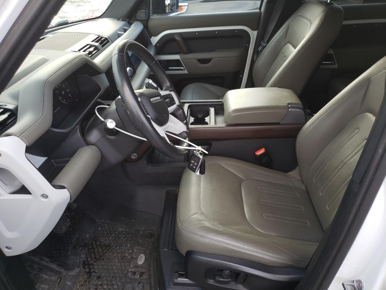 2020 Land Rover Defender VIN SALE97EU2L2017688 Copart auction photo, front end damage thumbnail 7