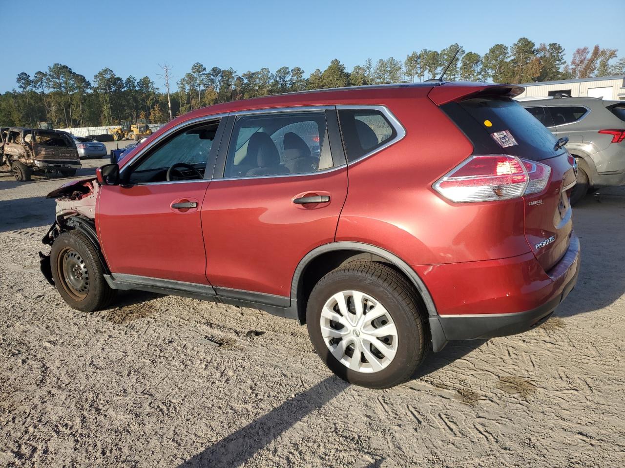 2016 Nissan Rogue VIN JN8AT2MV6GW153152 Copart auction photo, front end damage thumbnail 2