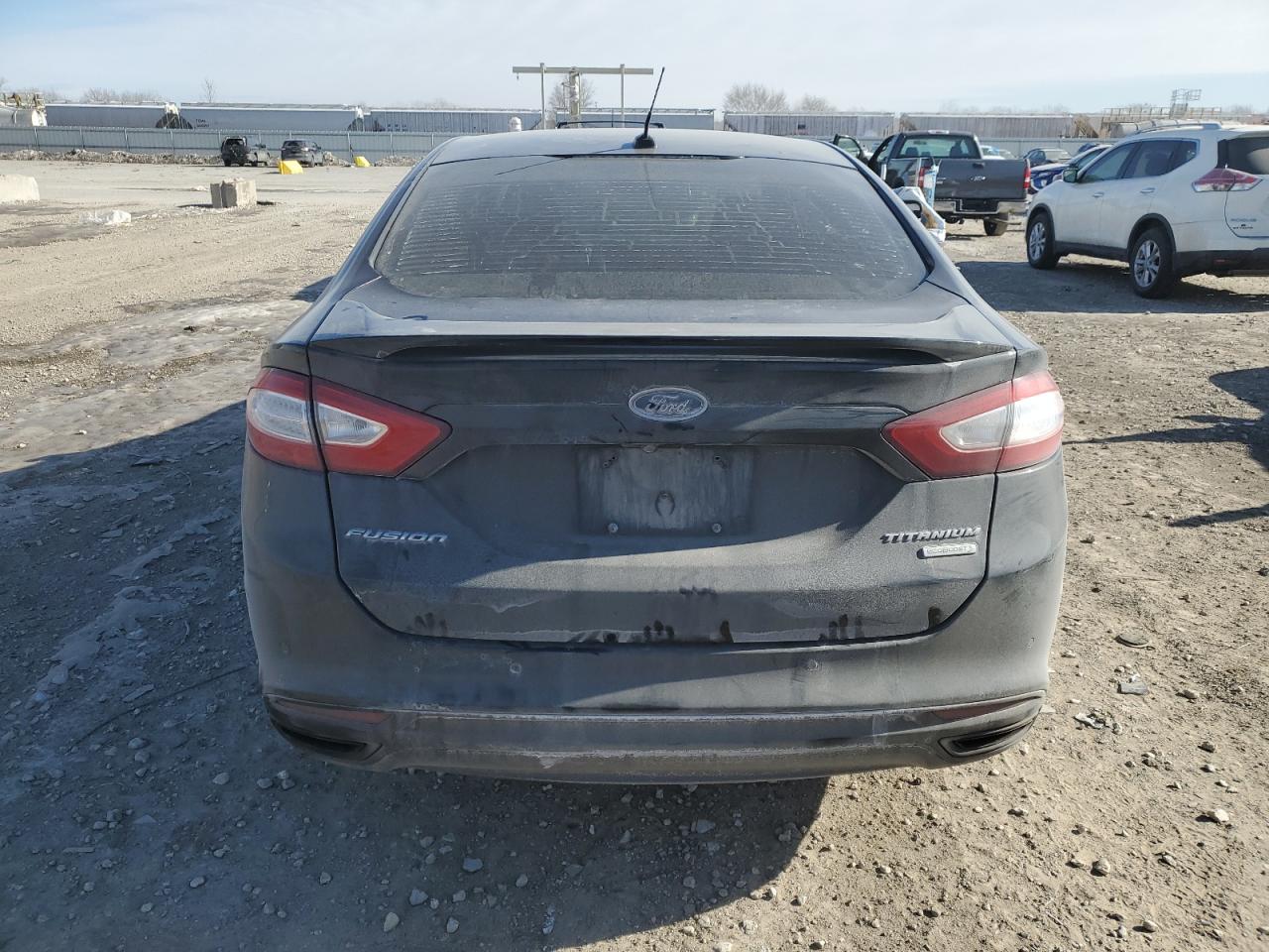 2015 Ford Fusion VIN 3FA6P0K90FR283659 Copart auction photo, front end damage thumbnail 6
