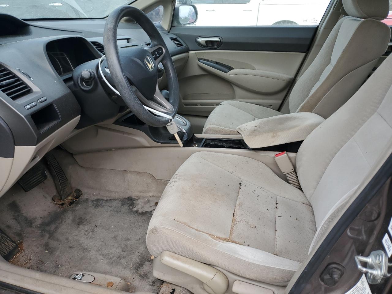2009 Honda Civic VIN 2HGFA16599H540537 Copart auction photo, rear end / front end damage thumbnail 7