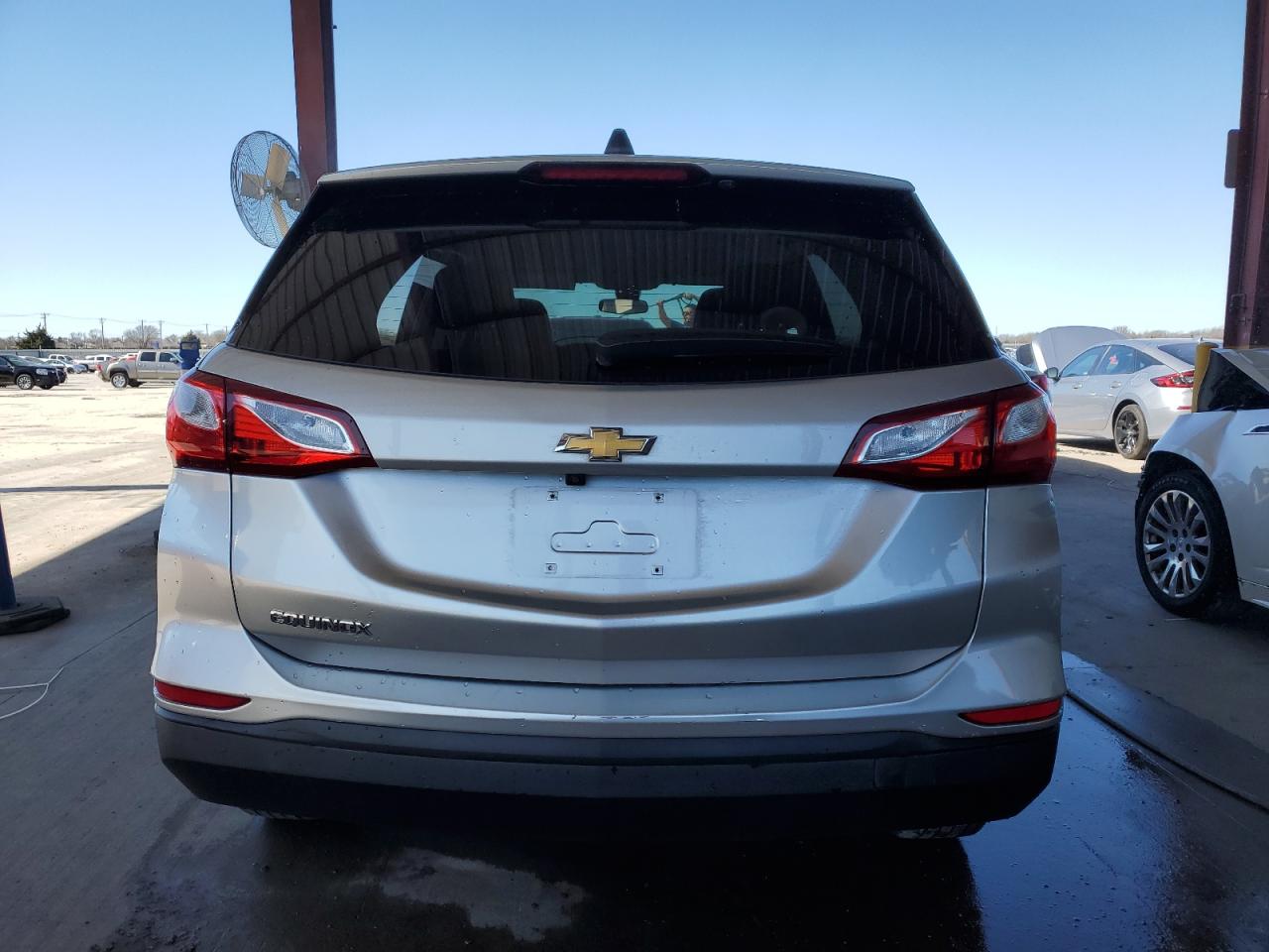 2020 Chevrolet Equinox VIN 3GNAXHEV3LS672545 Copart auction photo, side / hail damage thumbnail 6